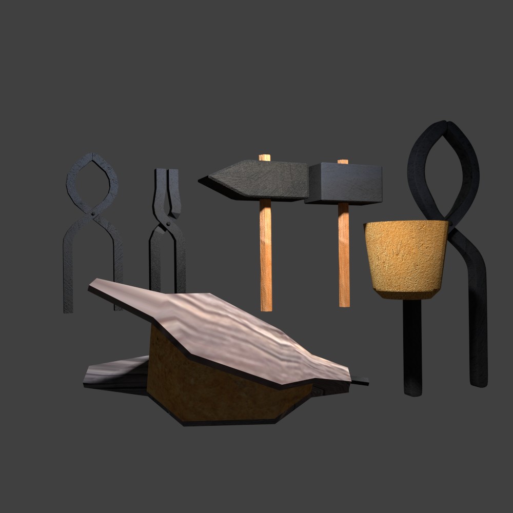 Blacksmith' Tools collection preview image 1